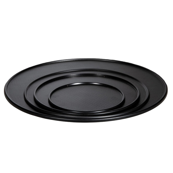 Carson Black Textured Tray