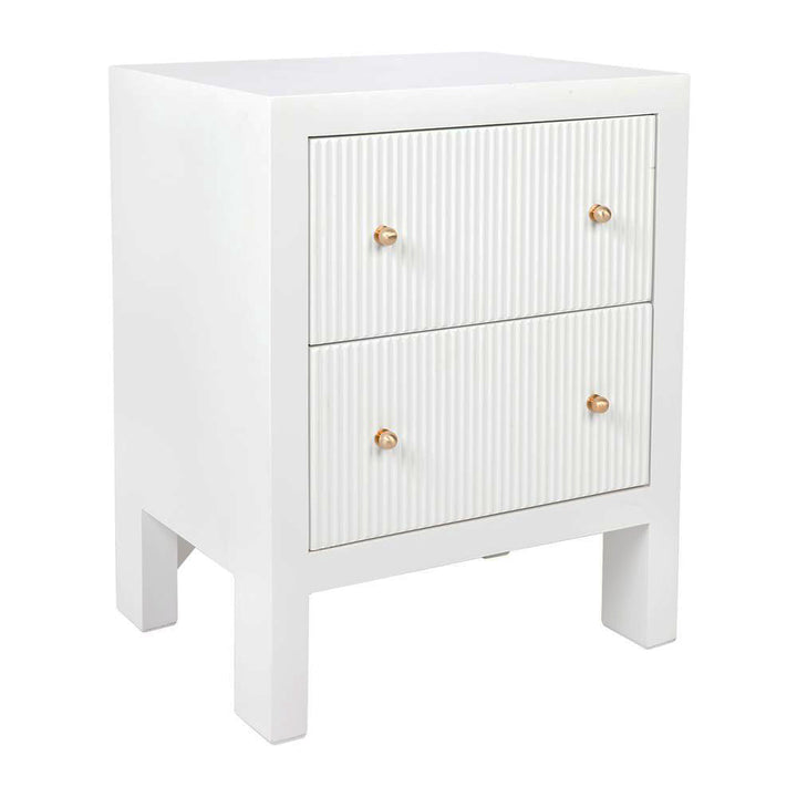 Amcor White Bedside