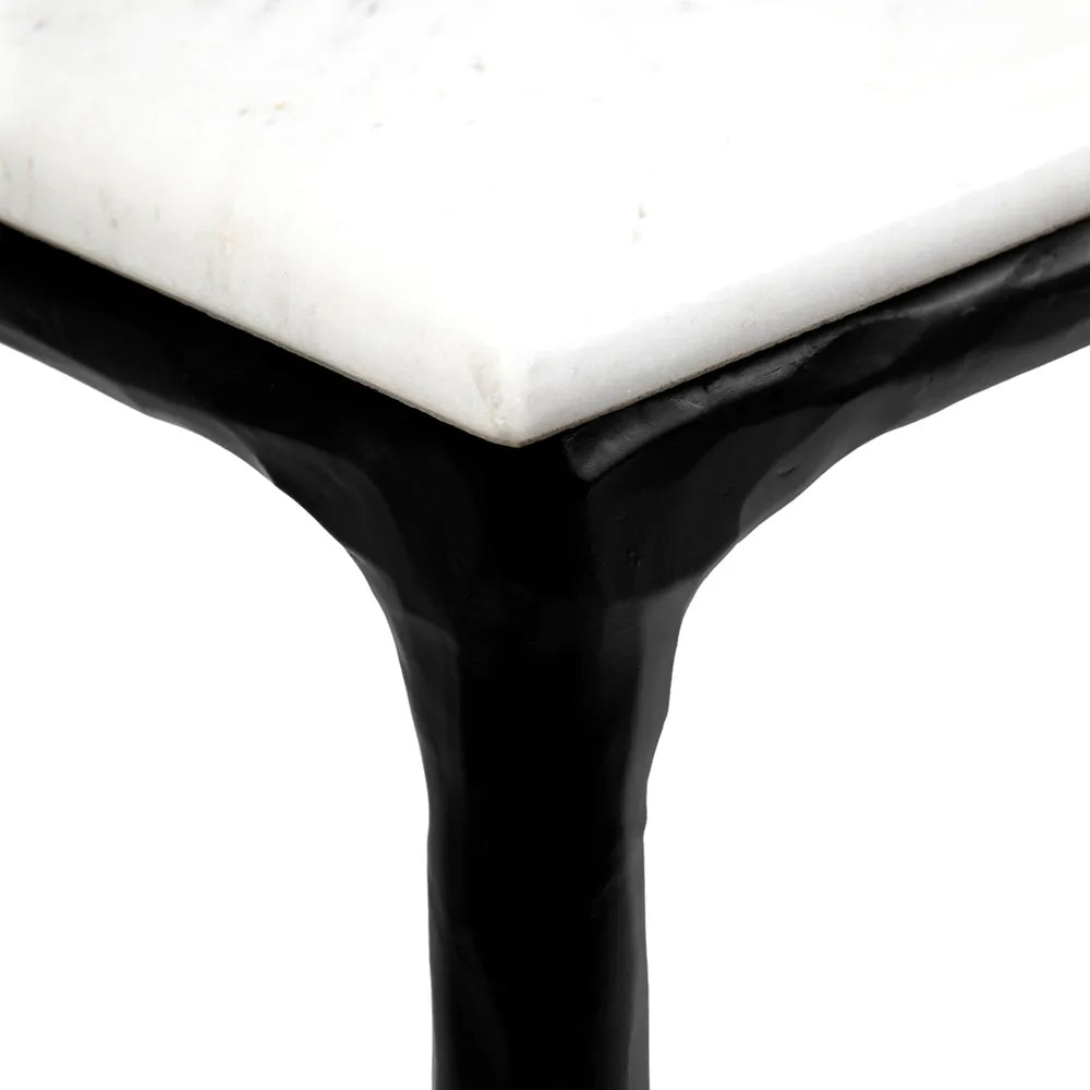 Hector Black Marble Console