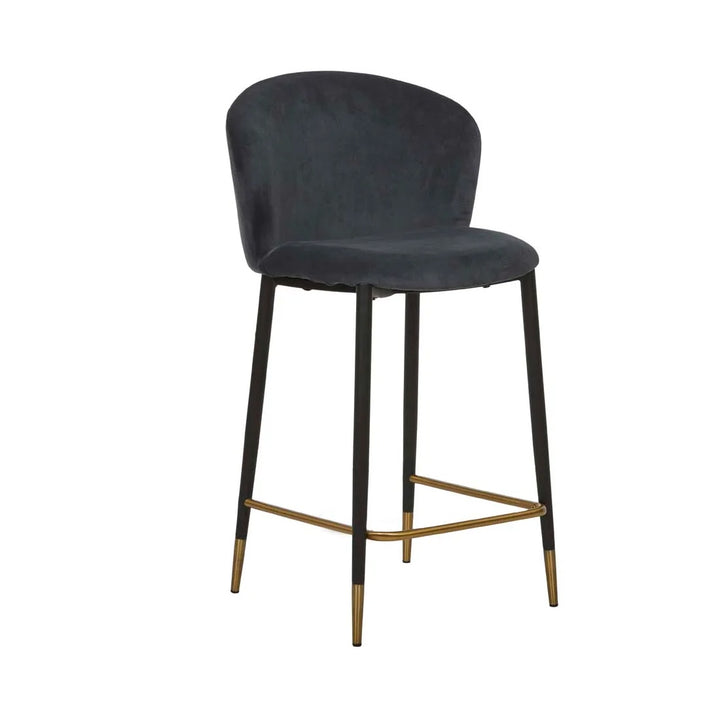 Sara Black Bar Stool