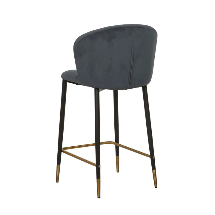 Sara Black Bar Stool