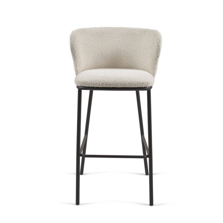 Celena Beige Bar Stool