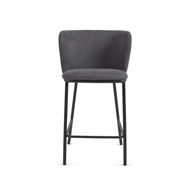 Celena Charcoal Bar Stool