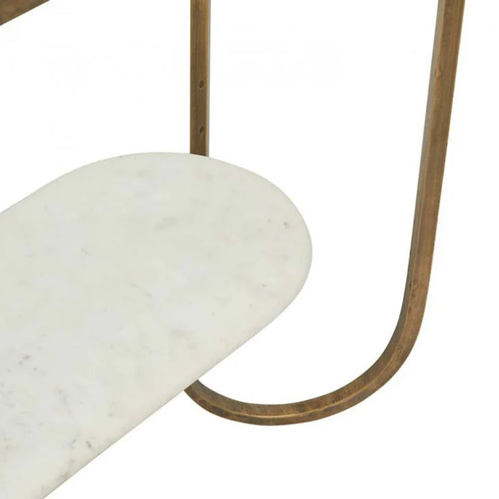 Amelie Antique Brass Console