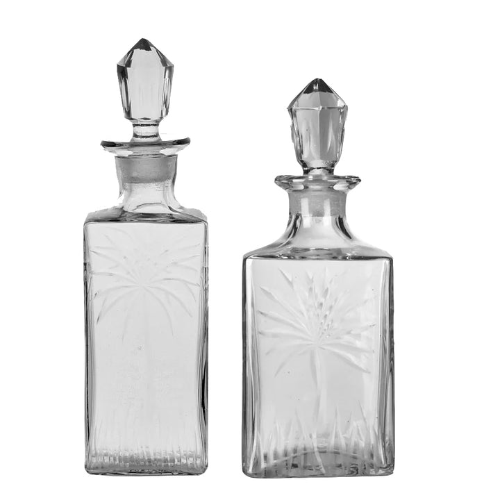 Palm Cove Glass Decanter