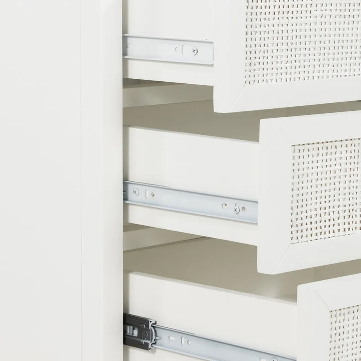 Salina White Bedside Chest