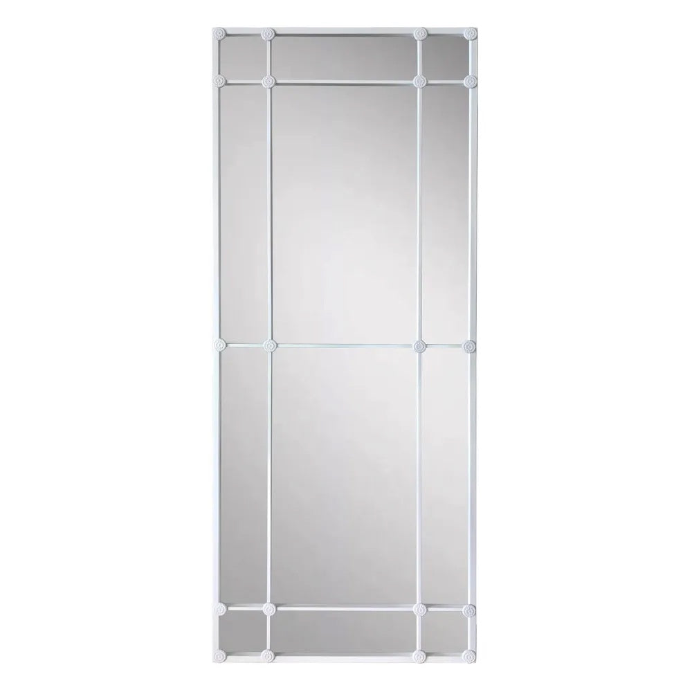 Murray Slim Iron Mirror White