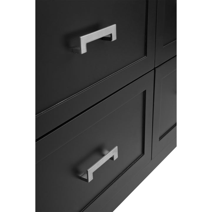 Solfora Bedside Table Black