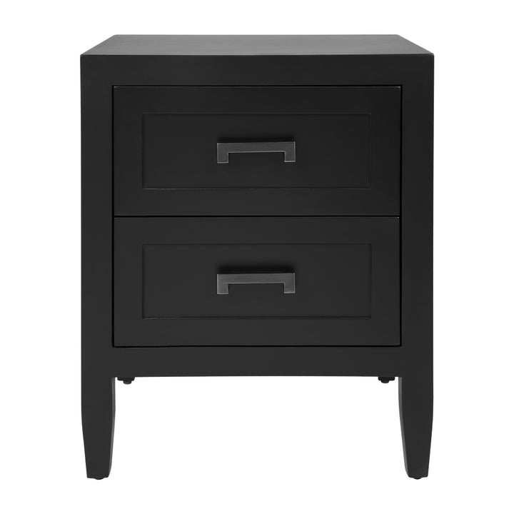 Solfora Bedside Table Black