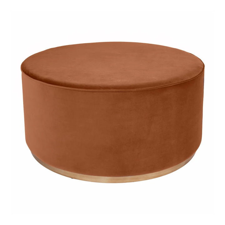 Amber Caramel Ottoman
