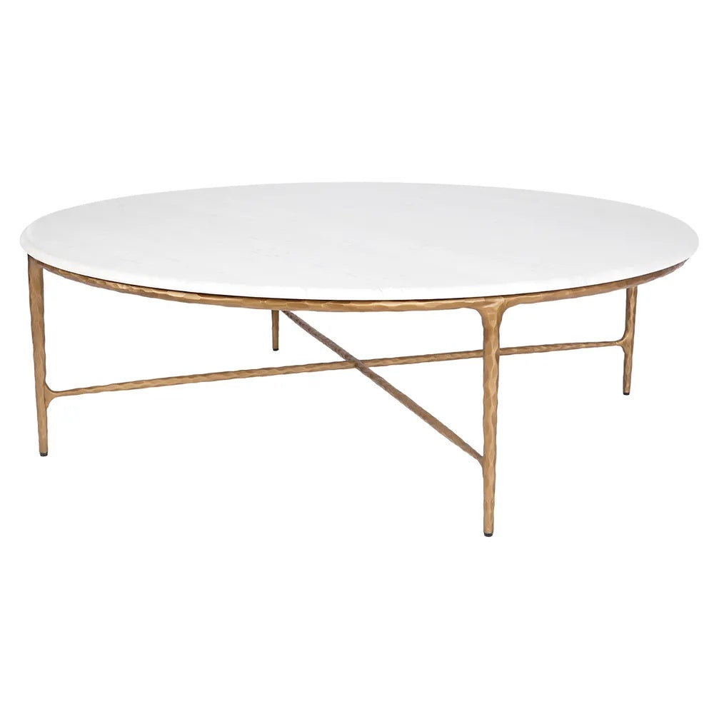 Hector Round Marble Coffee Table