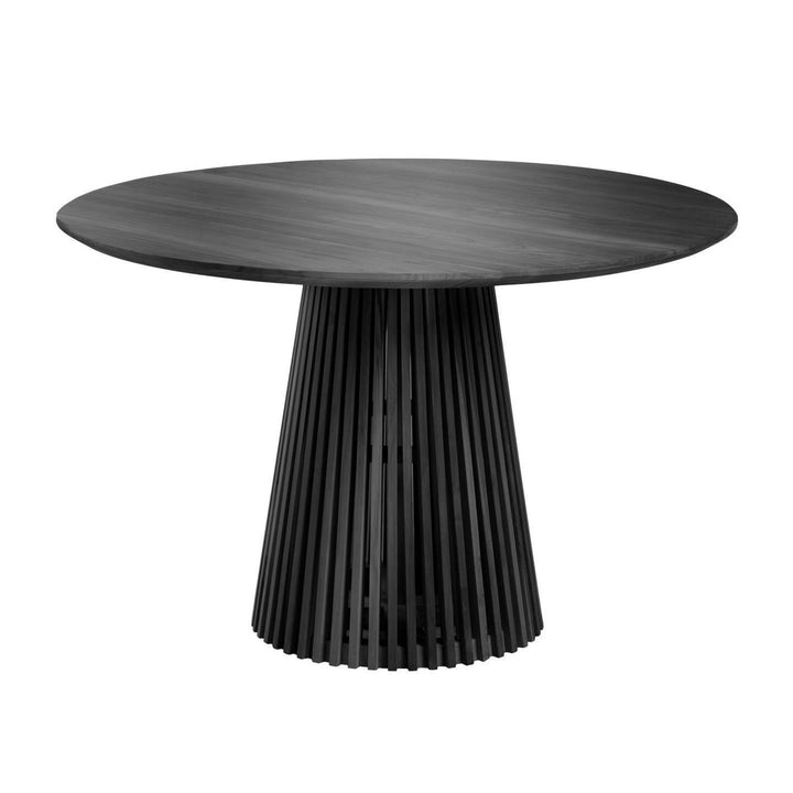 Irene 120cm Black Dining Table