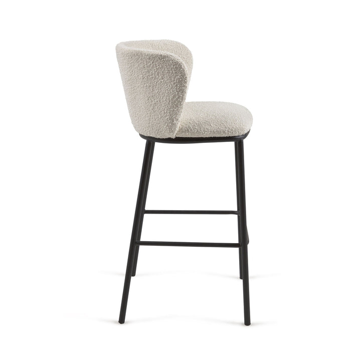 Celena Boucle Bar Stool