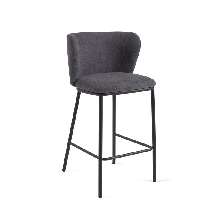 Celena Charcoal Bar Stool