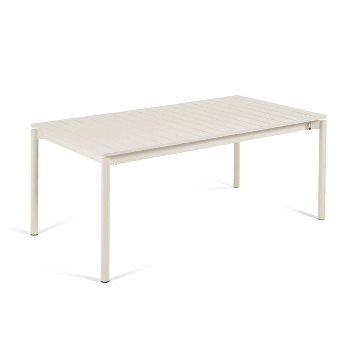 Zorgo White 180-240cm Extendable Dining Table