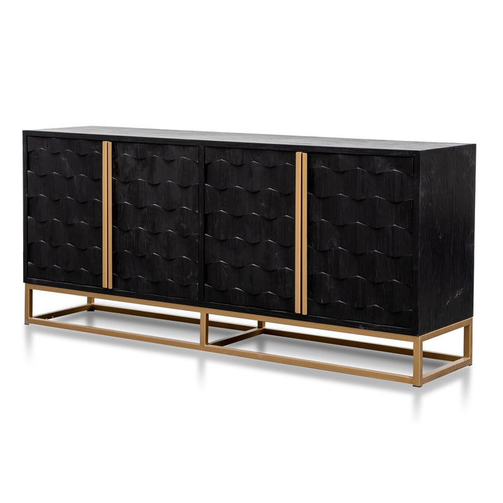 Ripple Sideboard Black