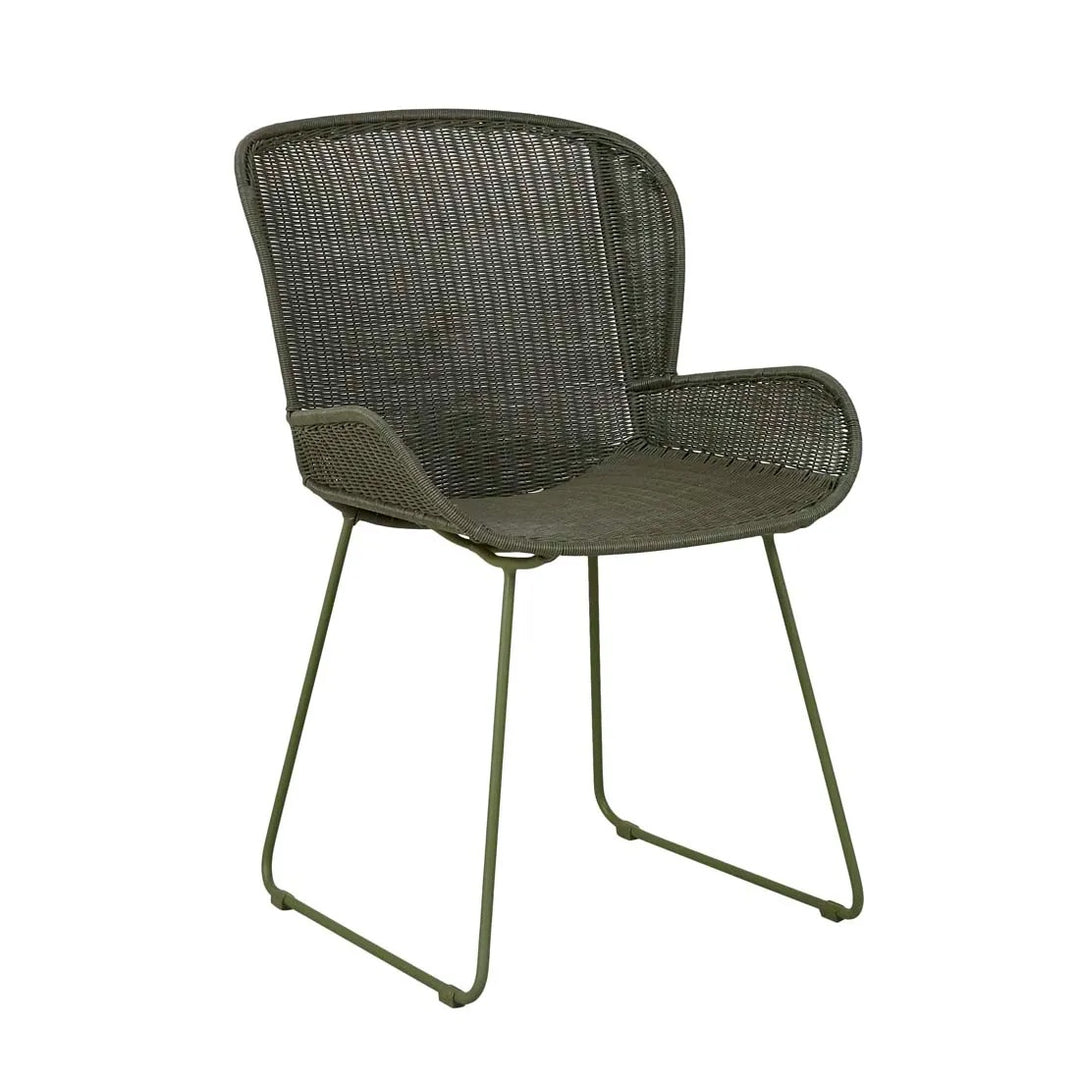 Granada Moss Closed Weave Chair