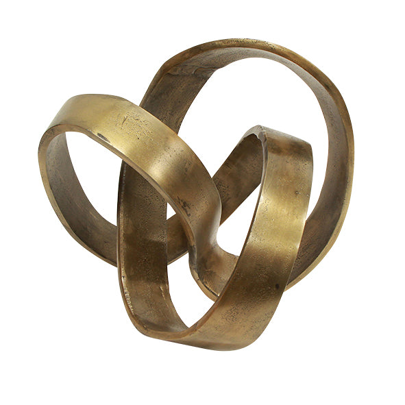 Brass Eternity Sculpture
