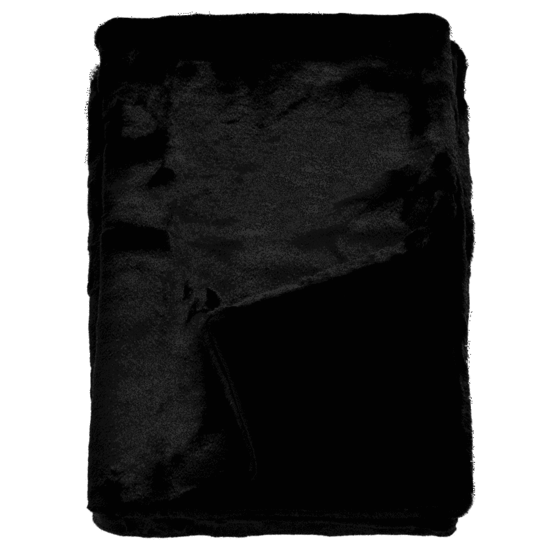 Black Panther Faux Fur Throw