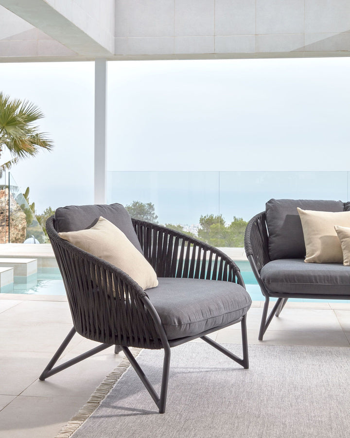 Bravadie Black Occasional Chair