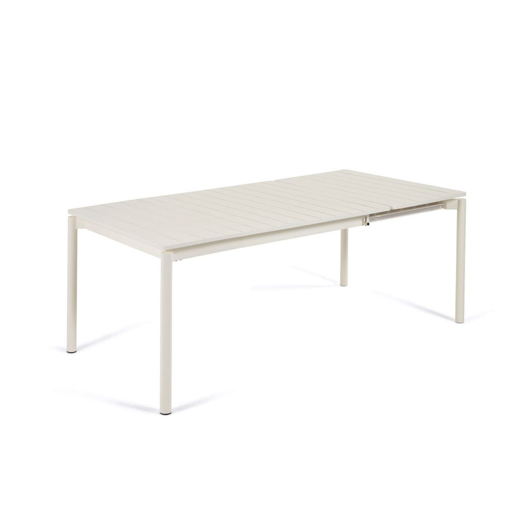Zorgo White 140-200cm Extendable Dining Table