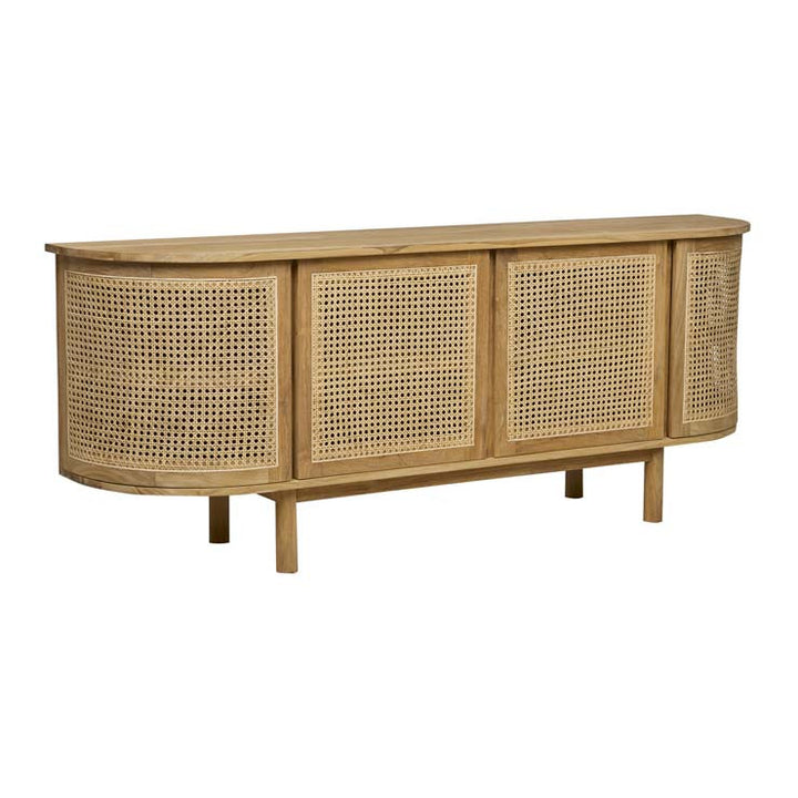 Willow Woven Curved Buffet