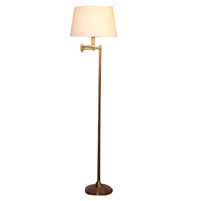 Mallay Floor Lamp - Antique Brass