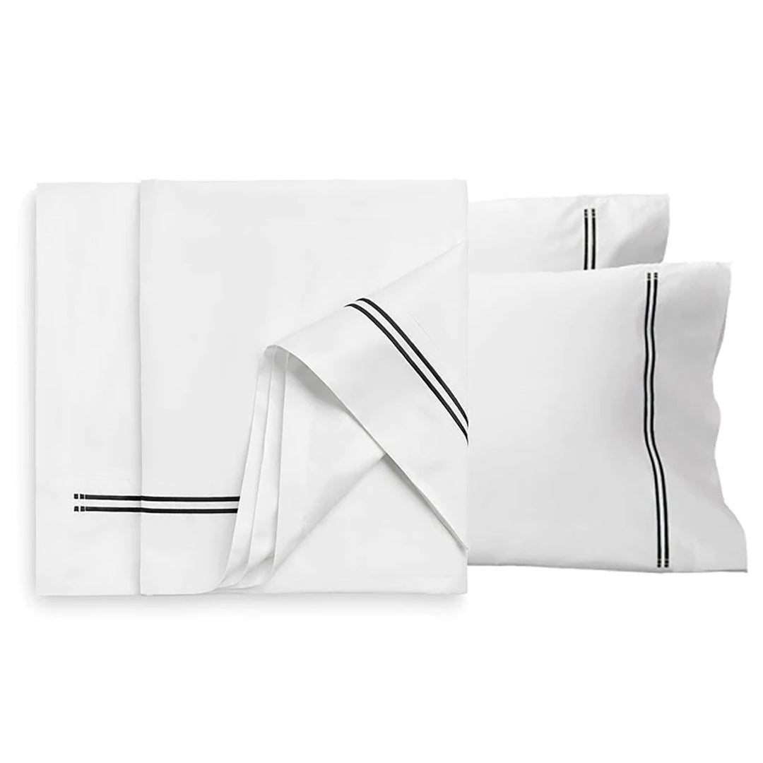 Classique Ebony Flat Sheet Set