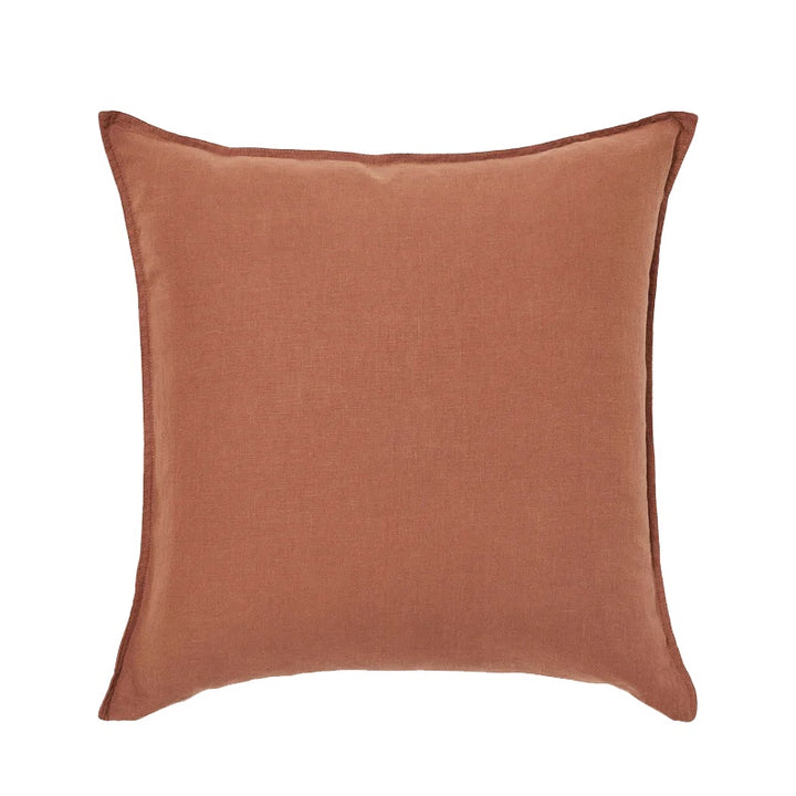 Organic Linen Pillowcases Cinnamon
