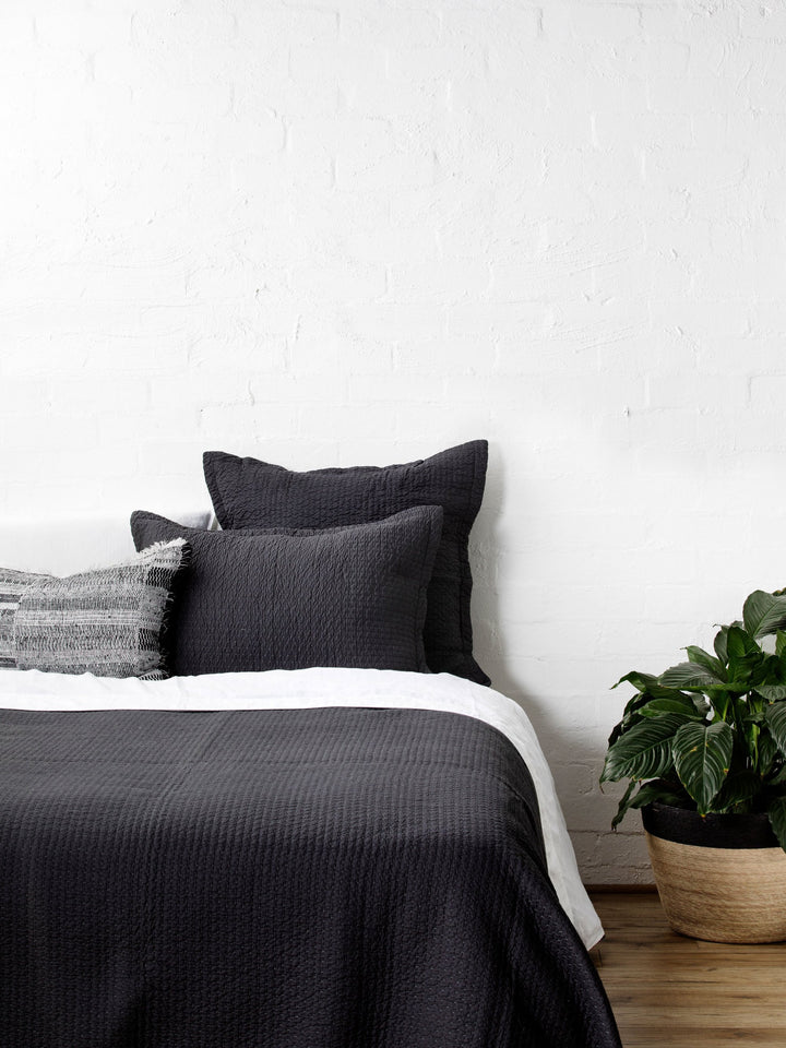 Aspen Charcoal Pillowcases