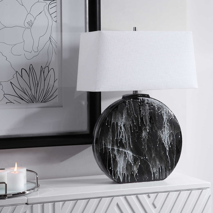Snow Storm Table Lamp