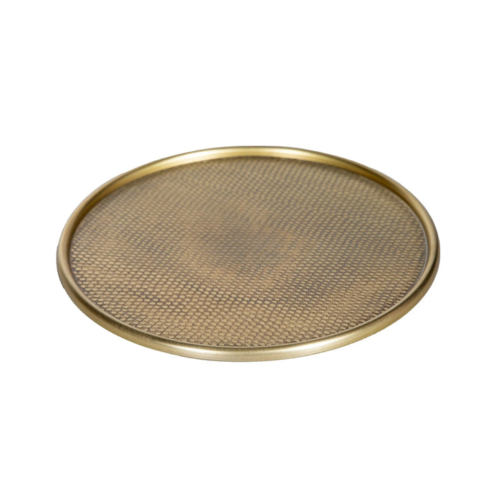 Carson Brass Textured Tray