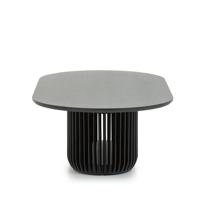 Solace Oval Coffee Table Black