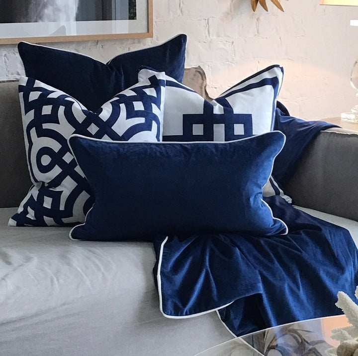 Rodeo Navy Cushions