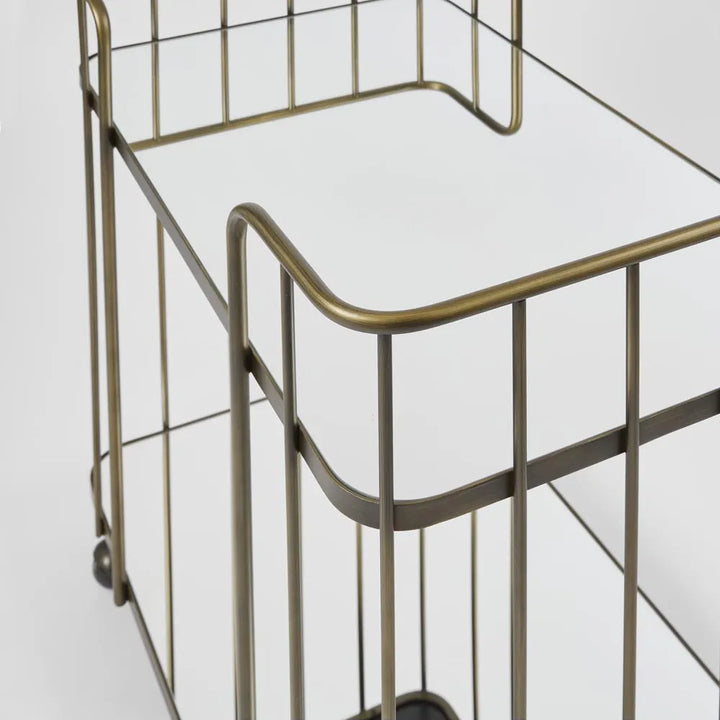 Verona Bronze Drinks Trolley