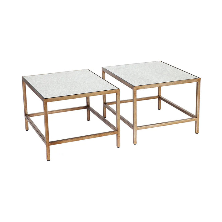 Carmen Antiqued Nesting Coffee Table