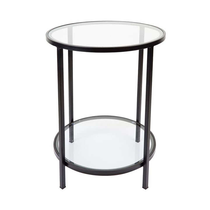 Carmen Black Glass Table