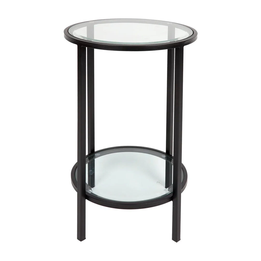 Carmen Black Glass Table