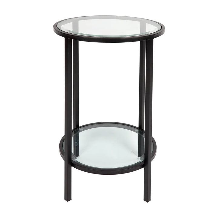 Carmen Black Glass Table