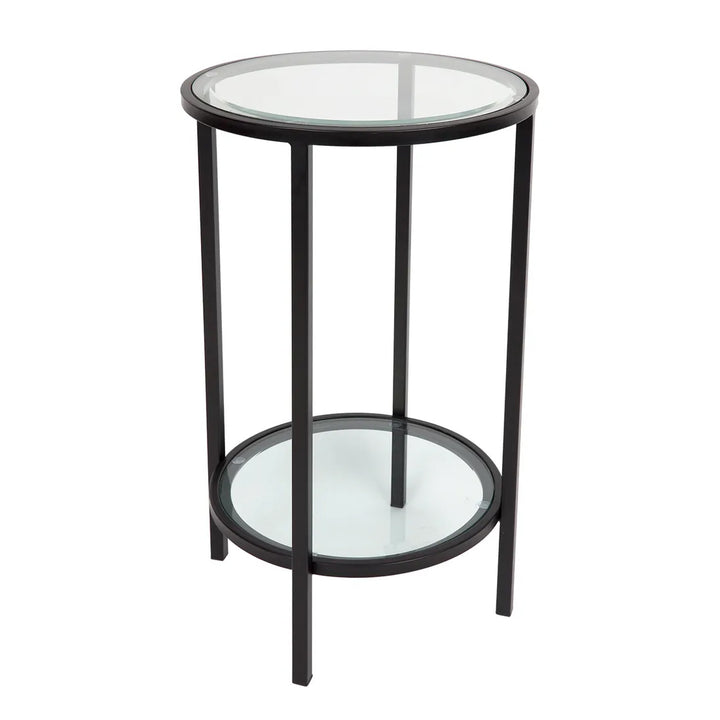 Carmen Black Glass Table