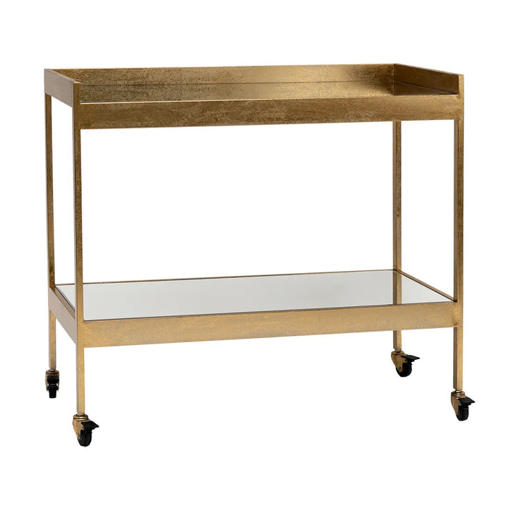 Brixton Gold Drinks Trolley