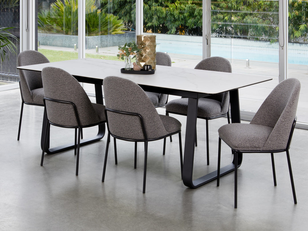 Voss Dining Chair Slate