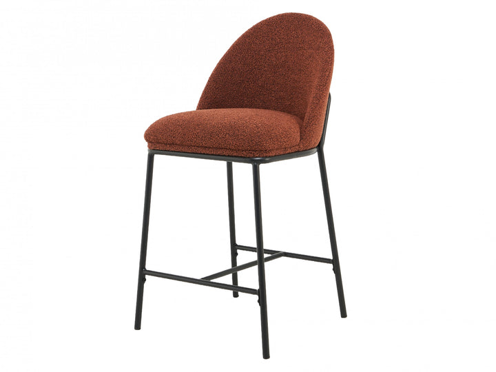 Voss Bar Stool Terracotta