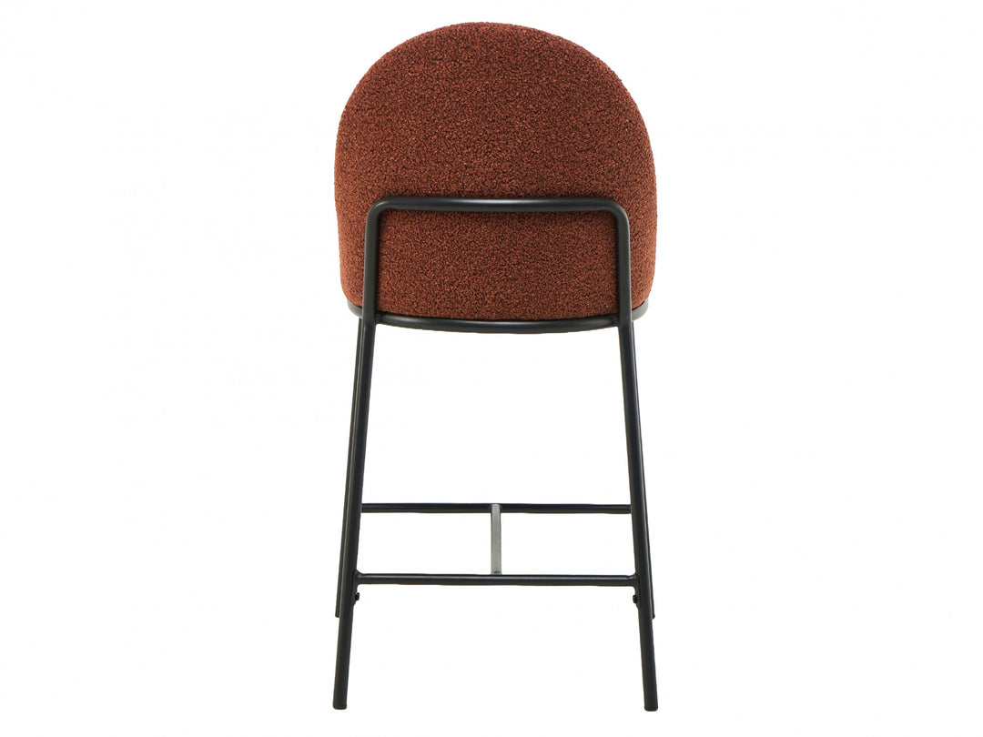 Voss Bar Stool Terracotta