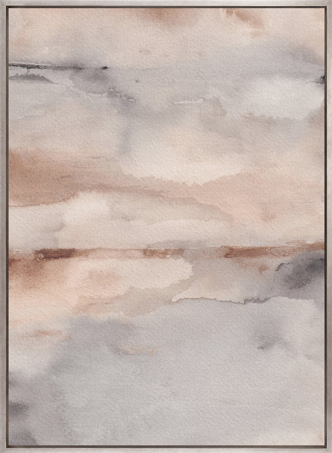 Diffused Light II framed abstract canvas art