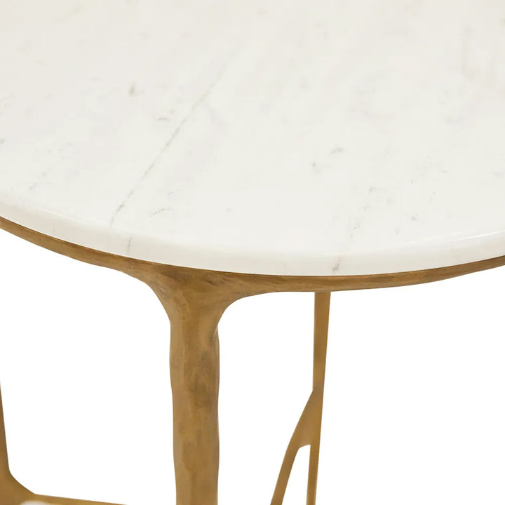 Hector Round Marble Coffee Table