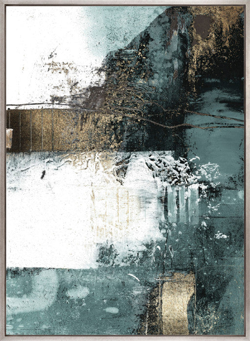 Bastoni Abstract III framed abstract canvas art
