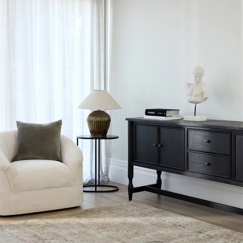 Bernard Sideboard Oak Black