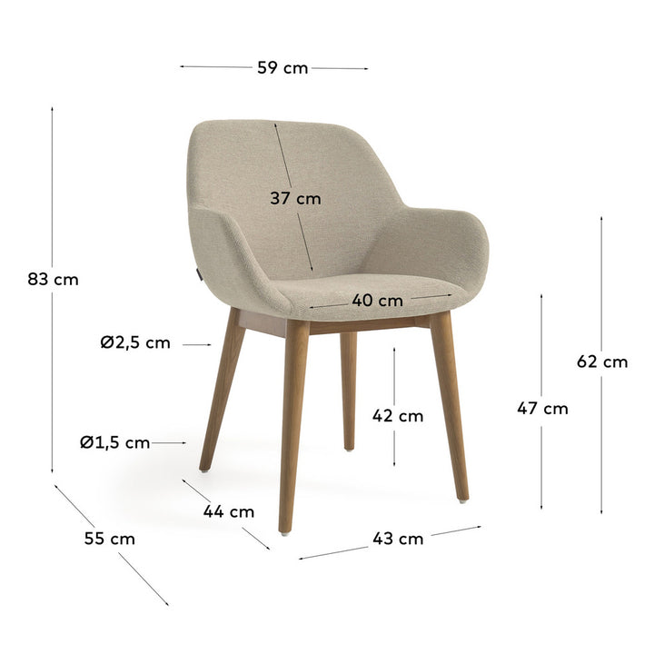 Kondor Natural Dining Chair