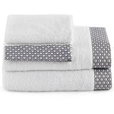 Cloud Bath Towels White - Woven in Turkey